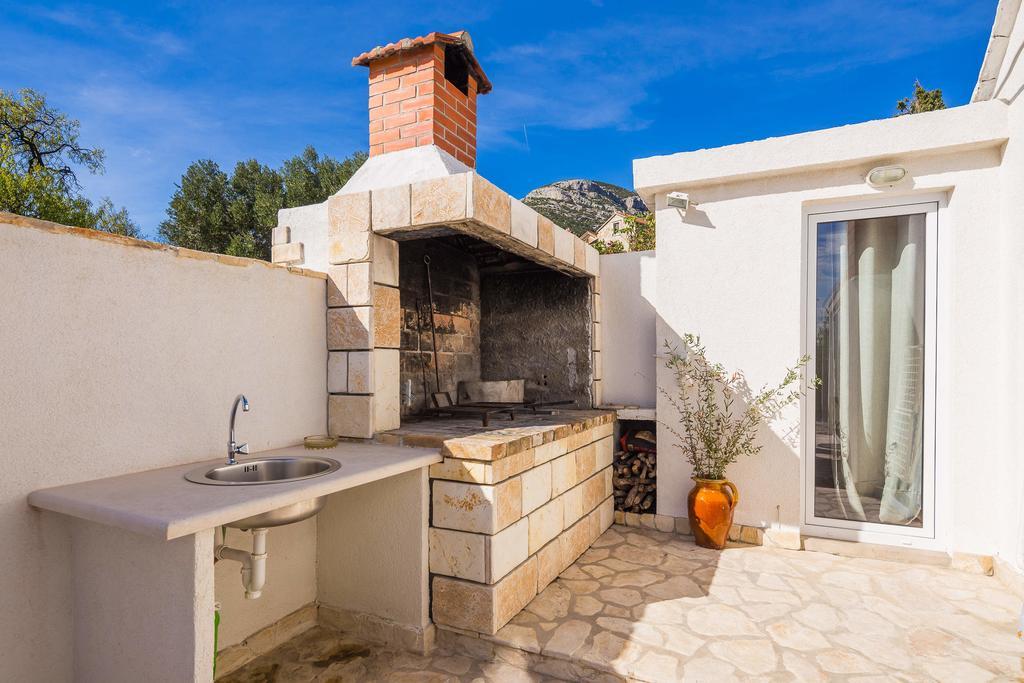Holiday Home Zlatni San - Private Heated Pool 波尔 客房 照片